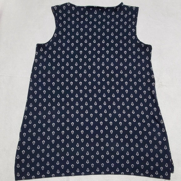 J. Jill Wearever Layering Tank Top Womens Sz XS Petite Sleeveless‎ Slit Side - Picture 2 of 10